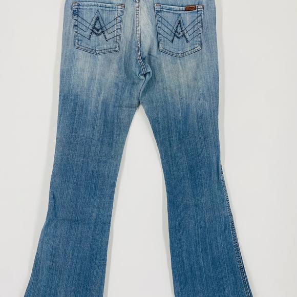 7 For All Mankind Rhinestone Bootcut Jeans – Women’s Size 28 - Picture 2 of 5